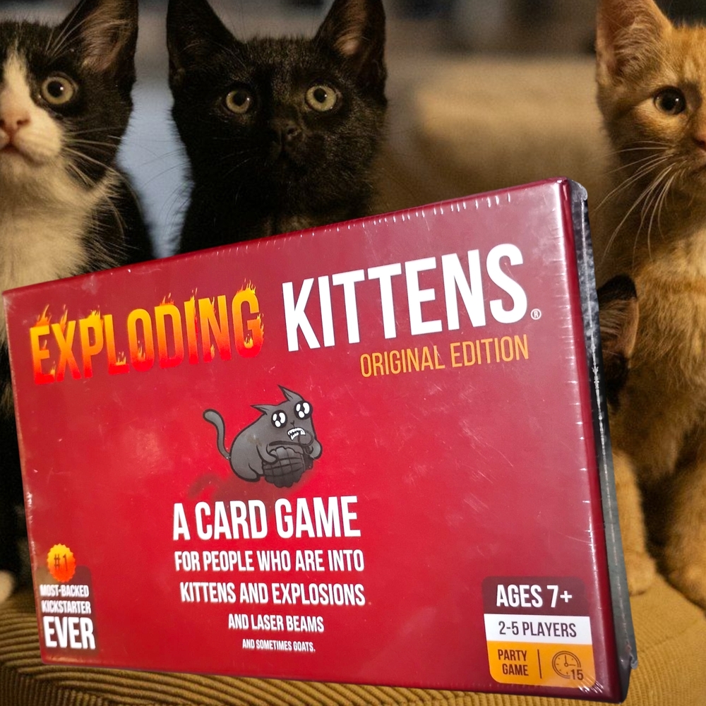 Exploding Kittens Original Edition Card Game Sealed NWT